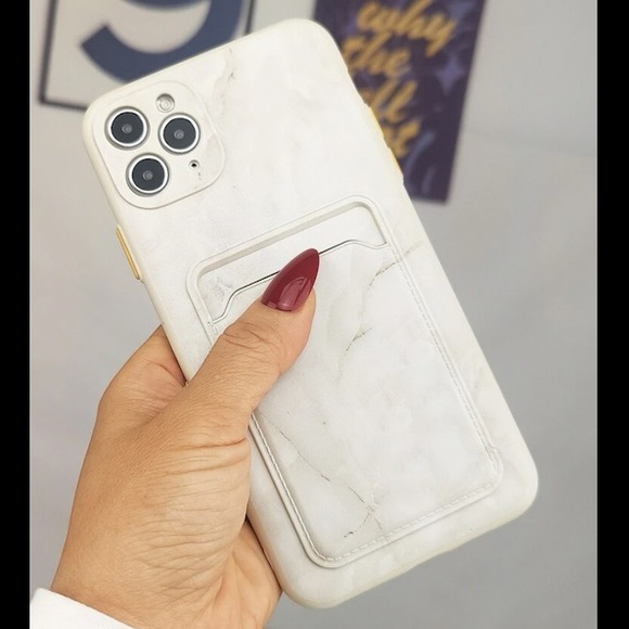 COPY - NEW!! Marble Card Slot iPhone Case🤍 - Picture 3 of 8